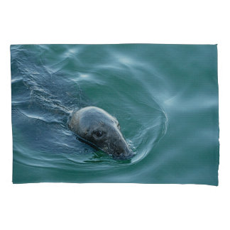 Chatham Grey Seal on Mission Pillowcase
