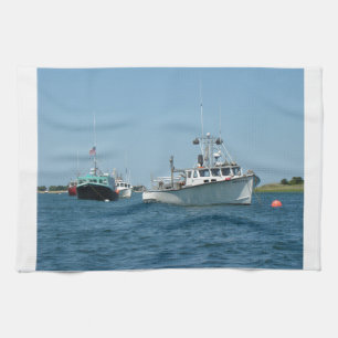 Chatham Harbour Boats Kitchen Towel