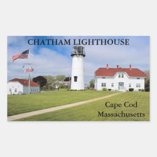 Chatham Lighthouse, Cape Cod Massachusetts Sticker