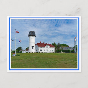 Chatham MA Coast Guard Station Lighthouse Postcard