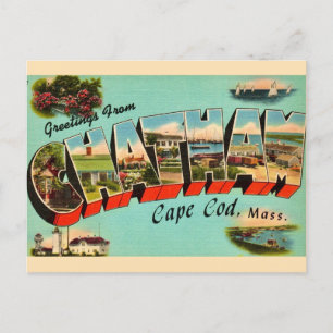 Chatham Massachusetts Greeting Postcard