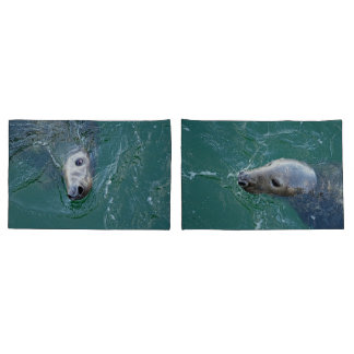 Chatham's Finest Grey Seals Pillowcase