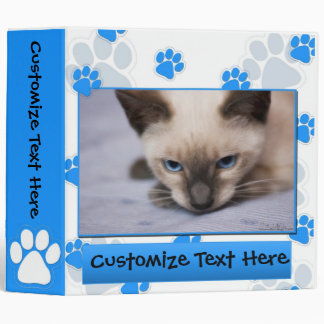 Chaton irrésistible 2" personnalisable classeur