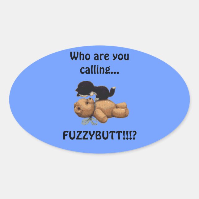 Chaton & Ours En Teddy Stickers Plaisants (Devant)