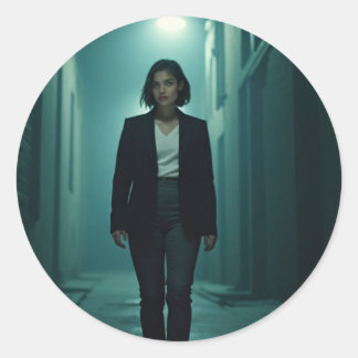 chatoyante dame Sticker