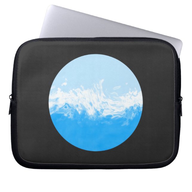 ChatPG Ocean Sphere Laptop Sleeve (Front)