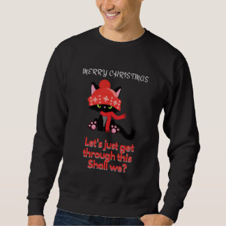 Chats amusants, sweatshirt xmas, mignonette, Sweat