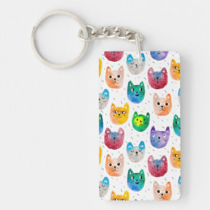 Chats aquarelles et amis