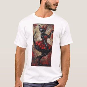 Chats Can-Can-Can Dance T-Shirt A3