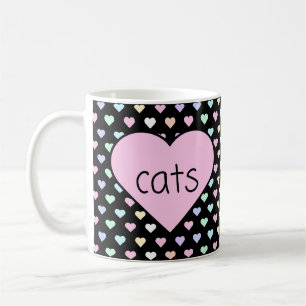 Chats Coeurs Mug