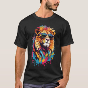 Chats cool : Le T-shirt Lion