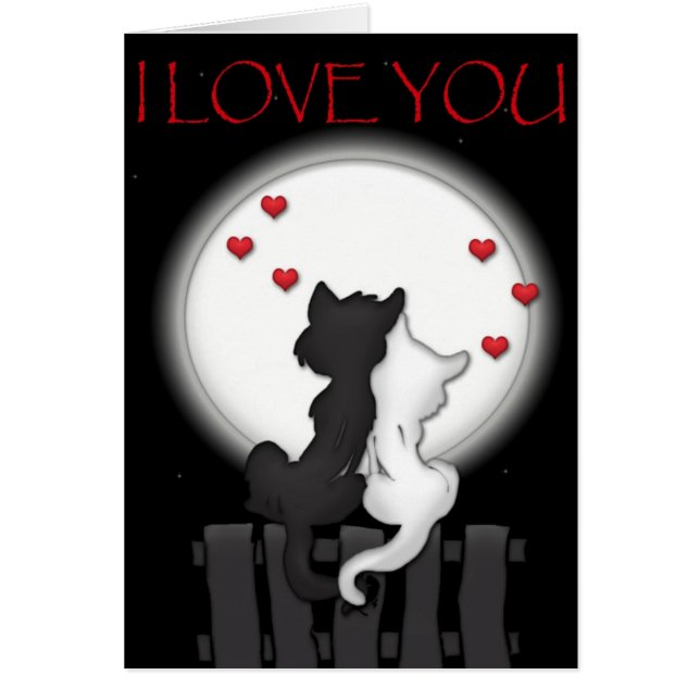 Chats d'amour - customisés (Devant)