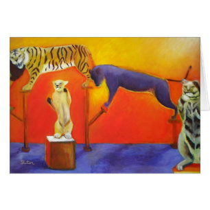 Chats de cirque - carte