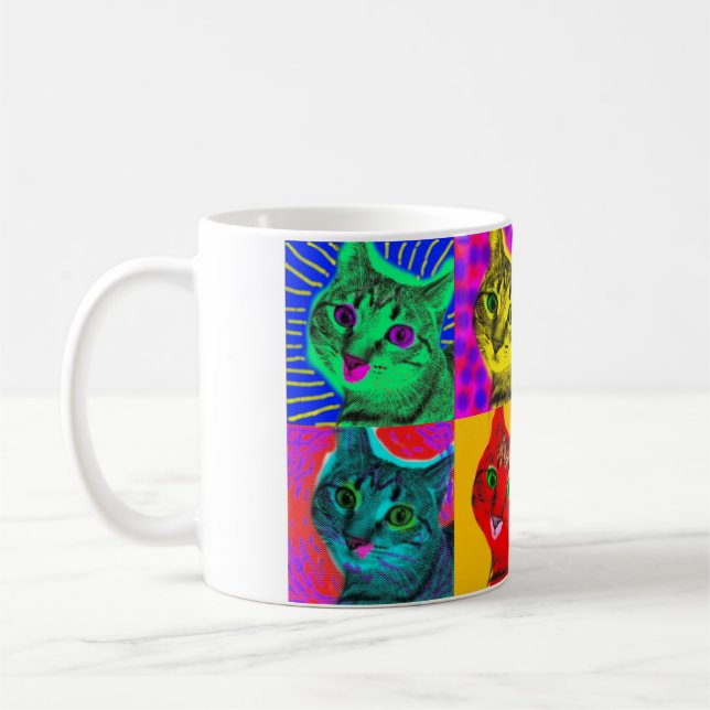 Chats de Marilyn : Tasse (Gauche)