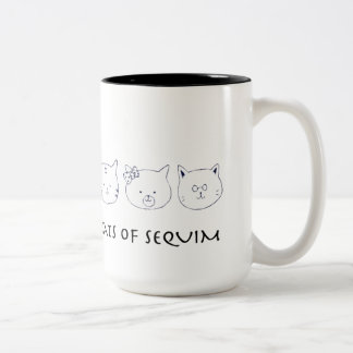 Chats de Sequim Grande Mug