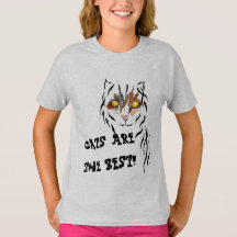Chats de T-shirt de chat de Kitty aimant des