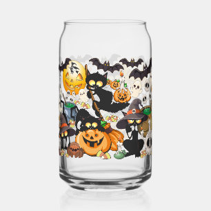Chats drôles de Halloween Fête