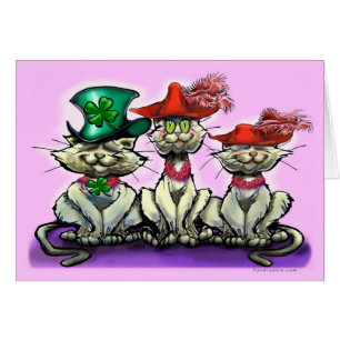 Chats en Casquette amusant