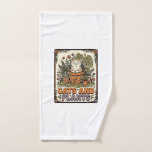 Chats Et Plantes Chat Plantes Cottagecore Vintage
