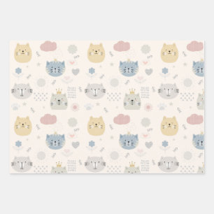 Chats et plus de chats papier d'enveloppement