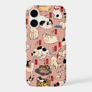 chats japonais Ukiyo-e Kitty drôle