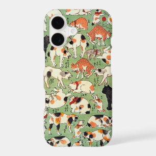 Chats japonais, Yoshifuji, Ukiyo-e