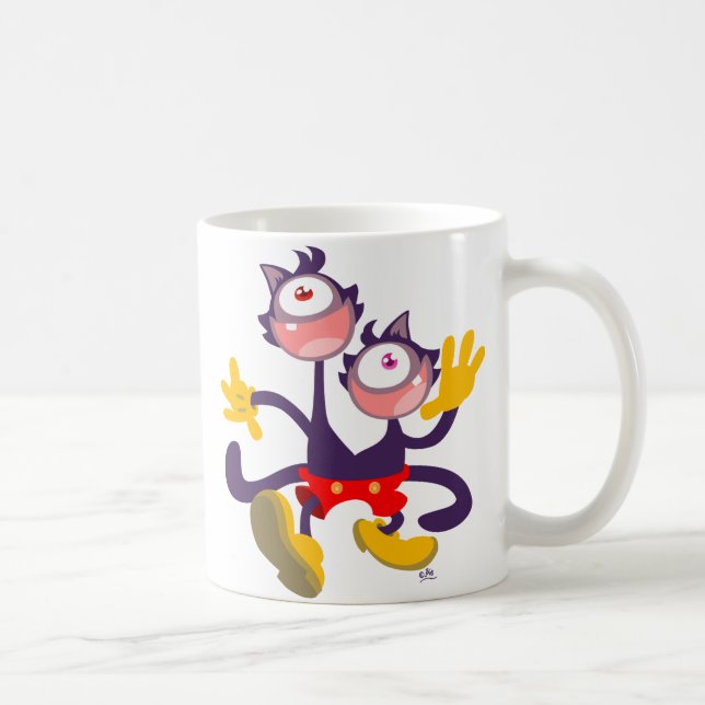 Chats monoculaires en Tandem Marcher la tasse (Droite)