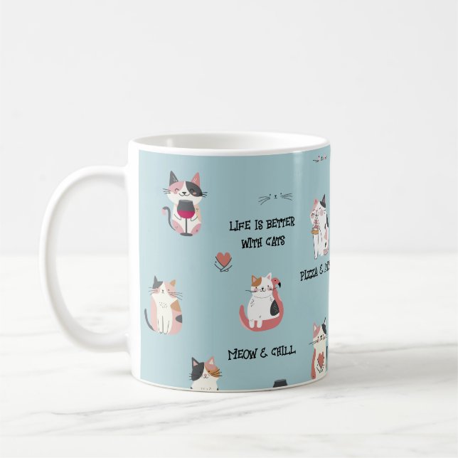Chats Mug (Gauche)