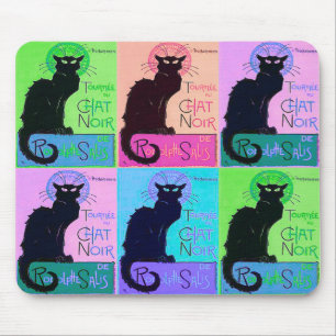 Chats Noir (Black Cats) Mouse Pad