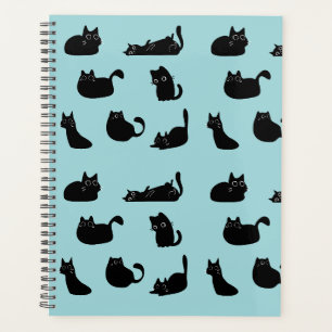 Chats noirs amusants