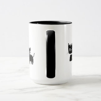Chats noirs et blancs 15oz Mug