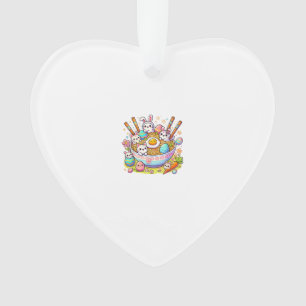 Chats Ramen de Pâques Mignons Anime Joyeux Jour de