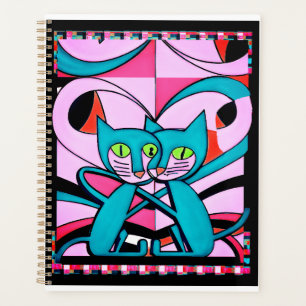Chats Style Pop Art, Impression Art, Décor Maximal