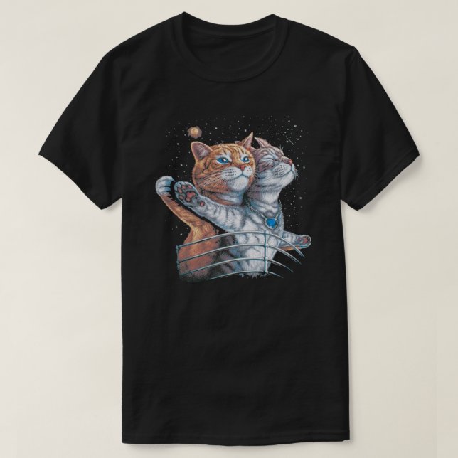 Chats Titanic - cadeaux amusants T-shirt Essential (Design devant)