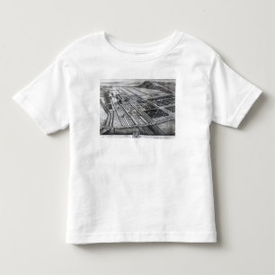 Chatsworth House, engraved by Johannes Kip Toddler T-shirt