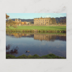 Chatsworth House in Derbyshire, England Postcard