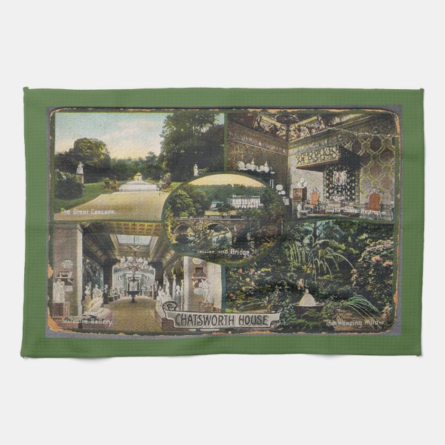 Chatsworth House Kitchen Towel (Horizontal)