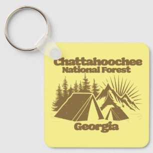 Chattahoochee National Forest Georgia Keychain