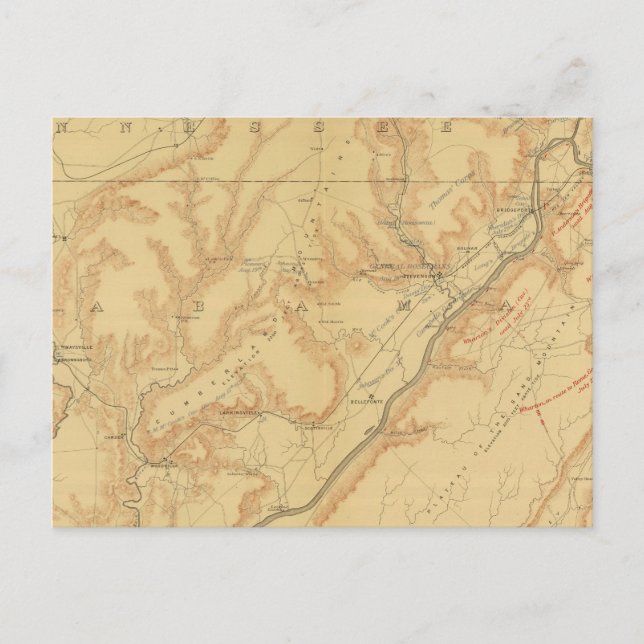 Chattanooga Campaign 2 Postcard (Front)