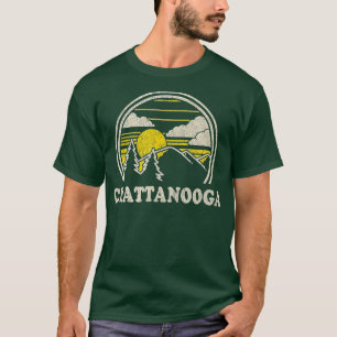 Chattanooga ennessee N  Vintage Hiking Mountains  T-Shirt