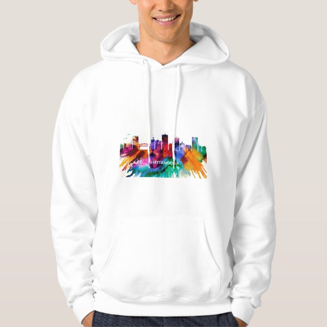 Chattanooga Skyline Hoodie (Front)