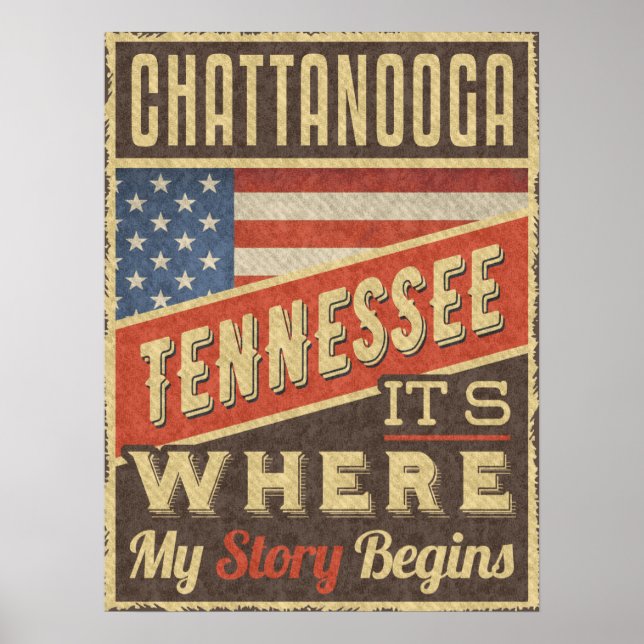 Chattanooga Tennessee Poster (Front)