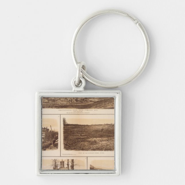 Chattanooga Tennessee River Keychain (Front)
