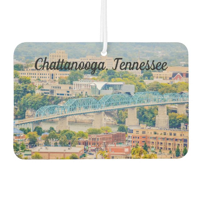 Chattanooga, Tennessee Skyline Air Freshener (Front)