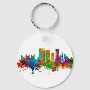 Chattanooga Tennessee Skyline Keychain
