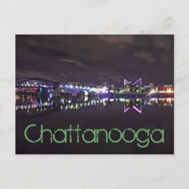Chattanooga, Tennessee, U.S.A. Postcard (Front)