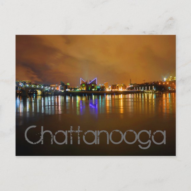 Chattanooga, Tennessee, U.S.A. Postcard (Front)