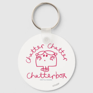 Chatter Chatter Chatterbox Keychain