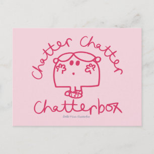 Chatter Chatter Chatterbox Postcard