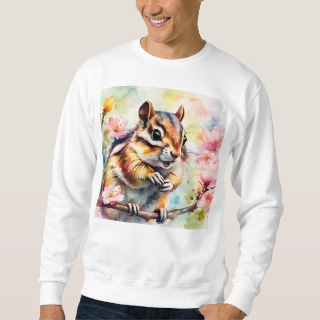 Chattering Spring Chipmunk Sweatshirt (Front)